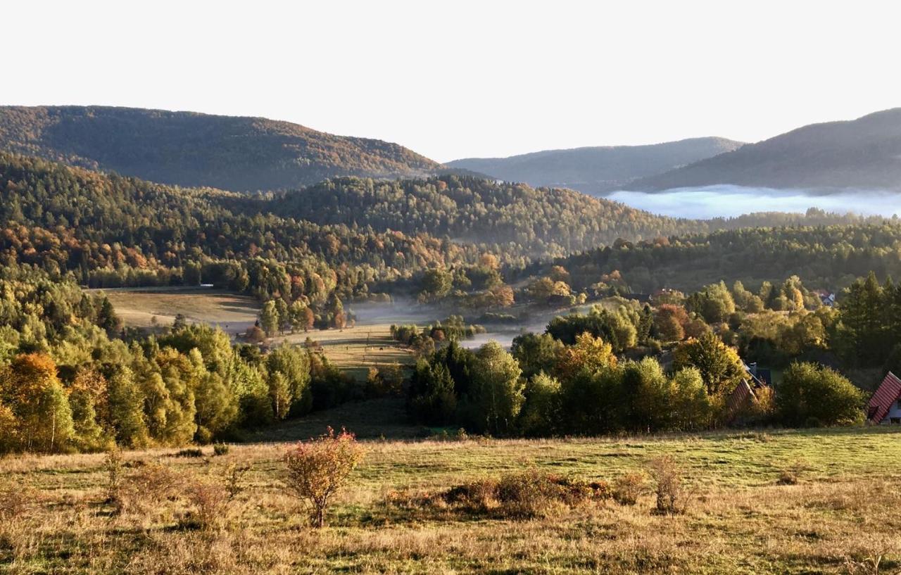 Dom W Bieszczadach Villejka Strzebowiska Luaran gambar